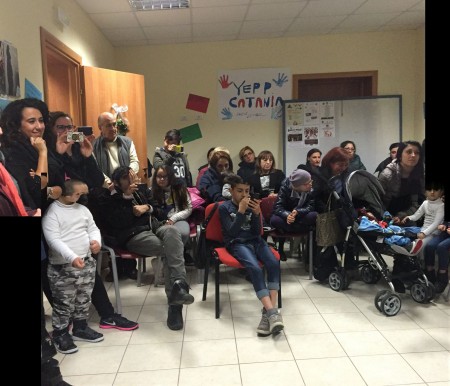 Al centro Yepp Catania con le famiglie